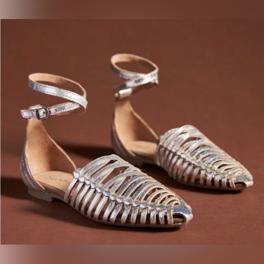 Trinket Sandal- Pewter